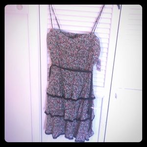 Bdarlin tiered belted mini dress